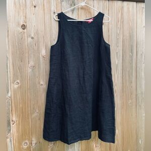 LILLY Pulitzer Edelyn Swing Shift, NWT, 100% Linen, Cool & Comfy, Size 8, Onyx